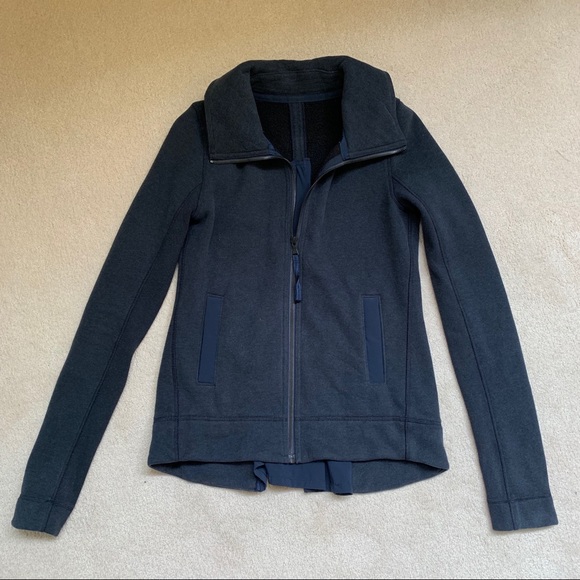 lululemon athletica Jackets & Blazers - Lululemon Jacket navy blue size 4